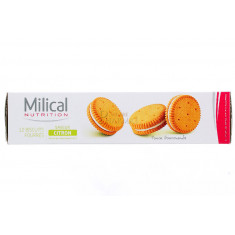 MILICAL BISCUITS FOURREES CITRON x 12